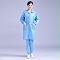 防靜電大褂  網格藍色 防護服  無塵服